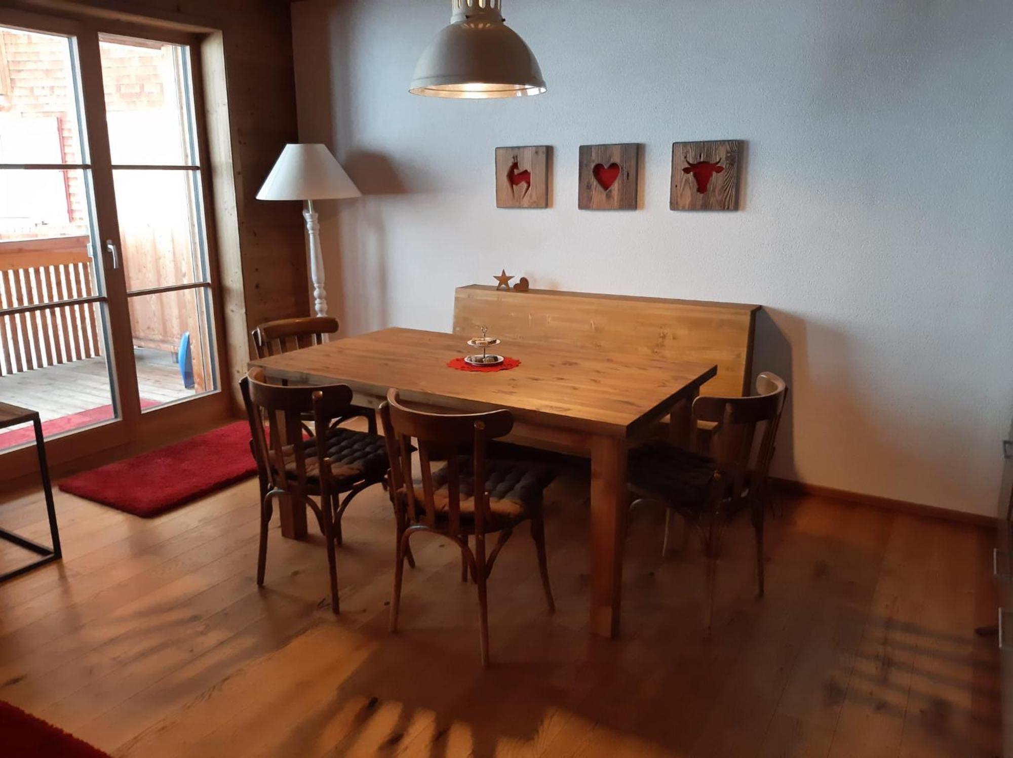 Alpin Chalet Schroecken Luaran gambar