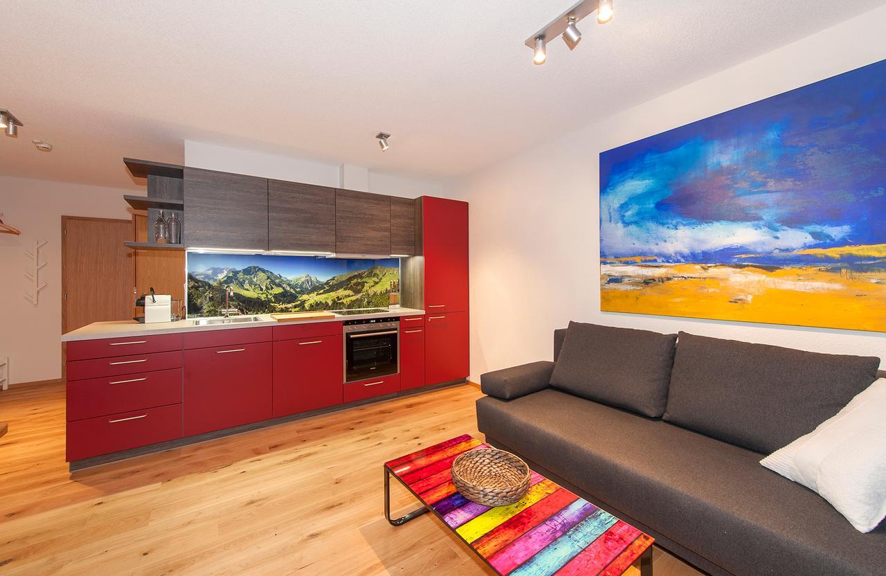 Alpin Chalet Schroecken Luaran gambar