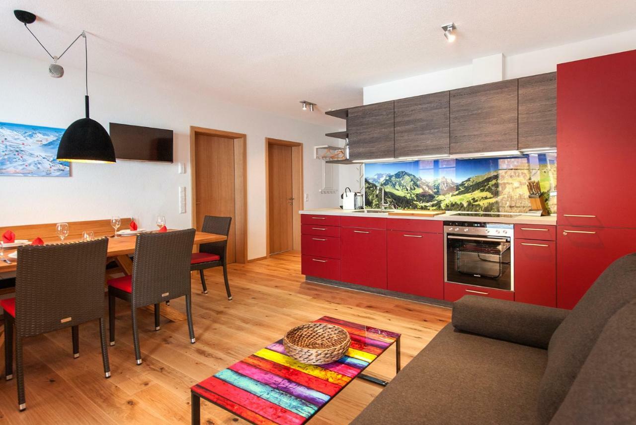 Alpin Chalet Schroecken Luaran gambar