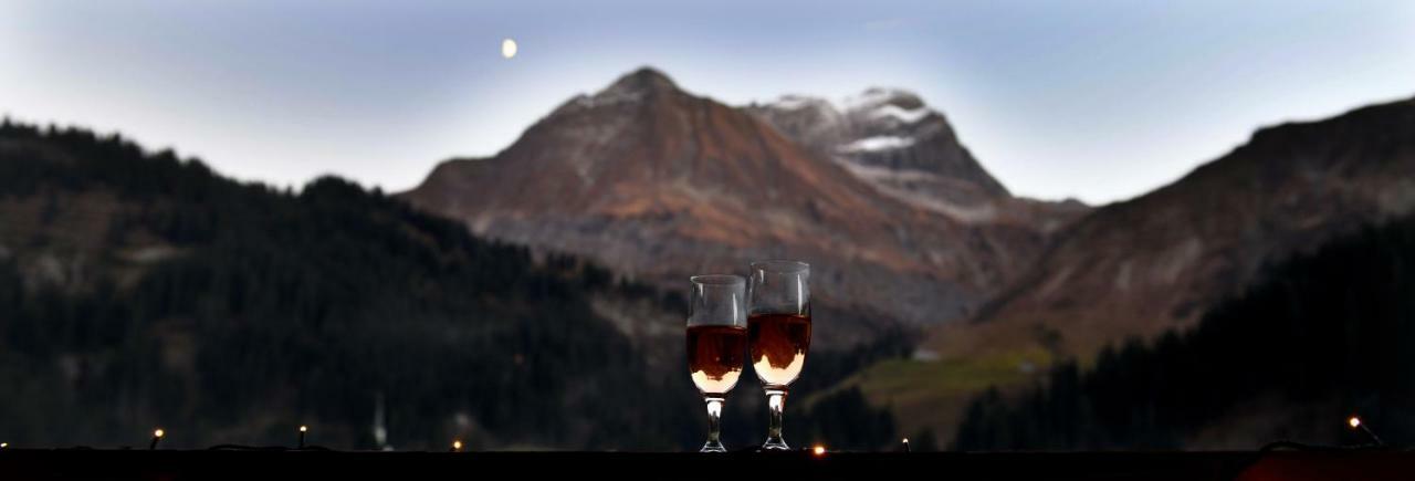 Alpin Chalet Schroecken Luaran gambar
